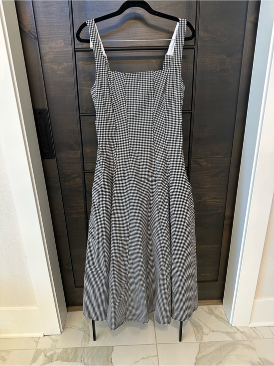 Abercrombie & Fitch Dresses & Skirts - Abercrombie & Fitch Black and White Gingham Maxi Dress